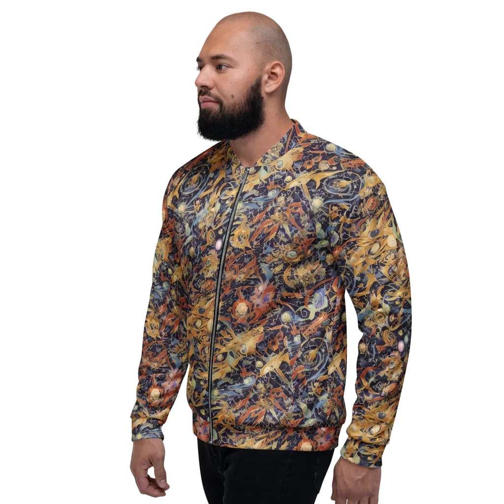 Quantum Symmetry on Bomber Jacket — Left