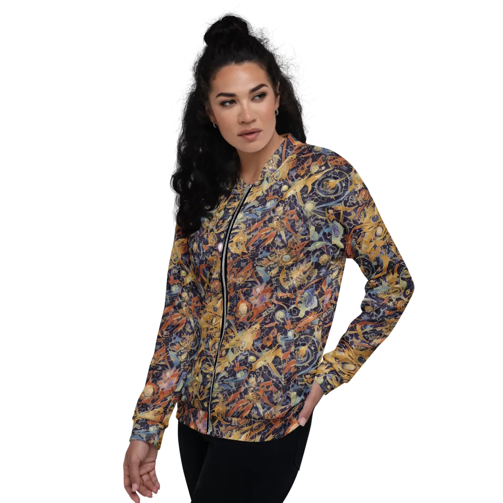 Quantum Symmetry on Bomber Jacket — Left