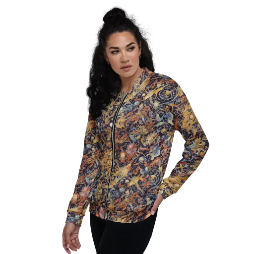 Quantum Symmetry on a Bomber Jacket