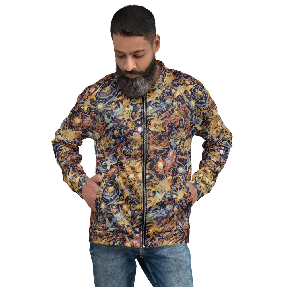 Quantum Symmetry on Bomber Jacket — Front