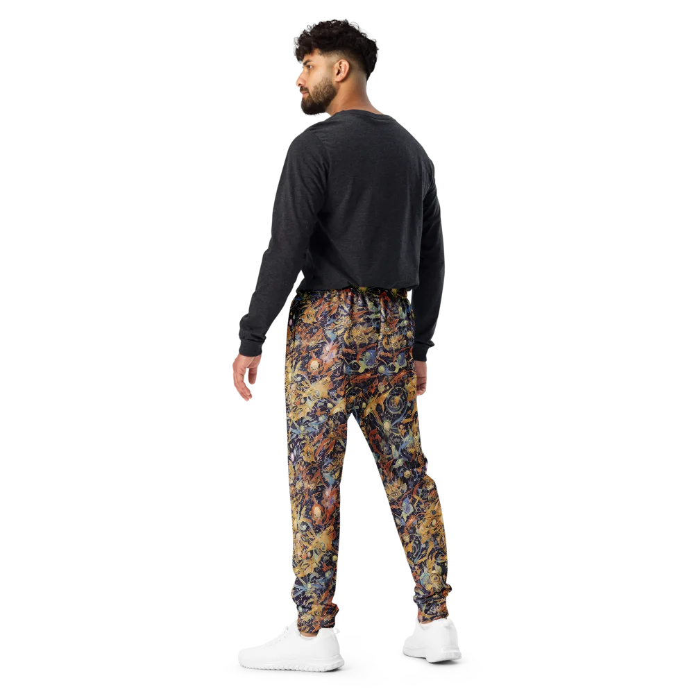 Quantum Symmetry on Men's Joggers — Back