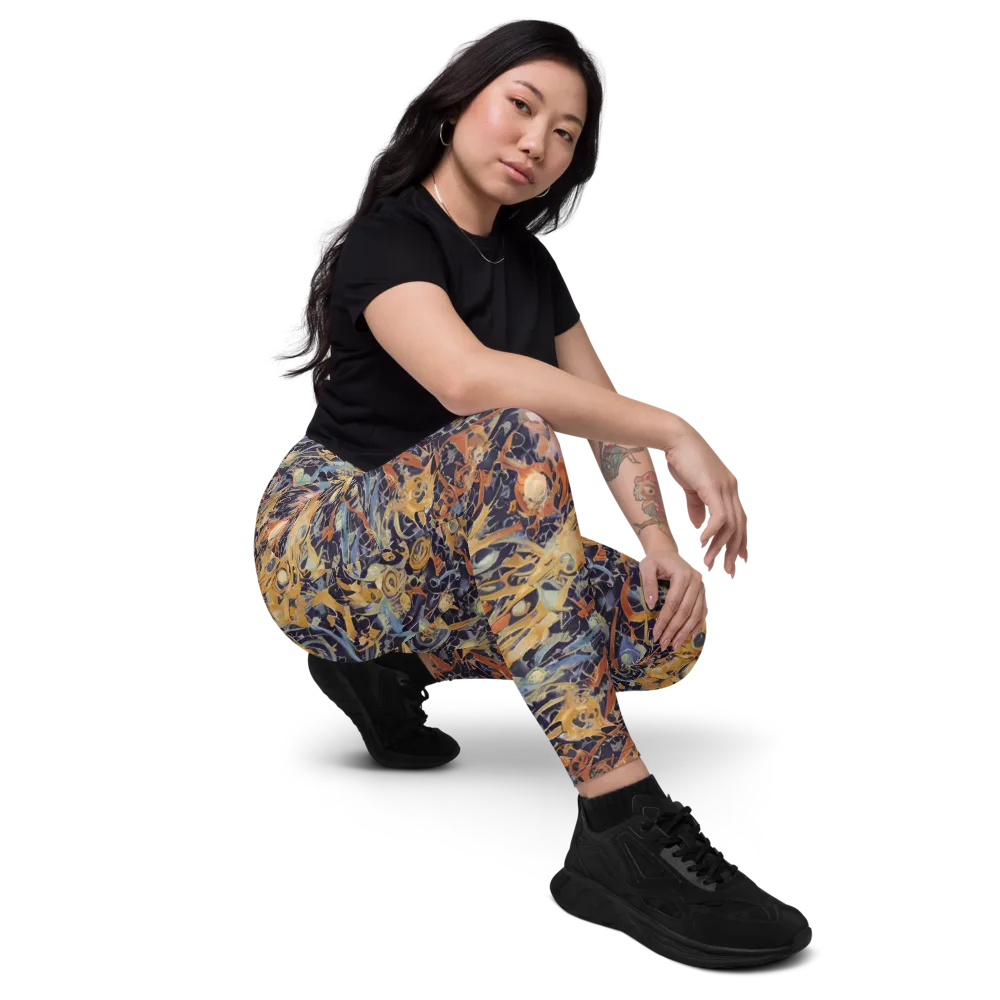 Quantum Symmetry on Leggings with Pockets — Right Front
