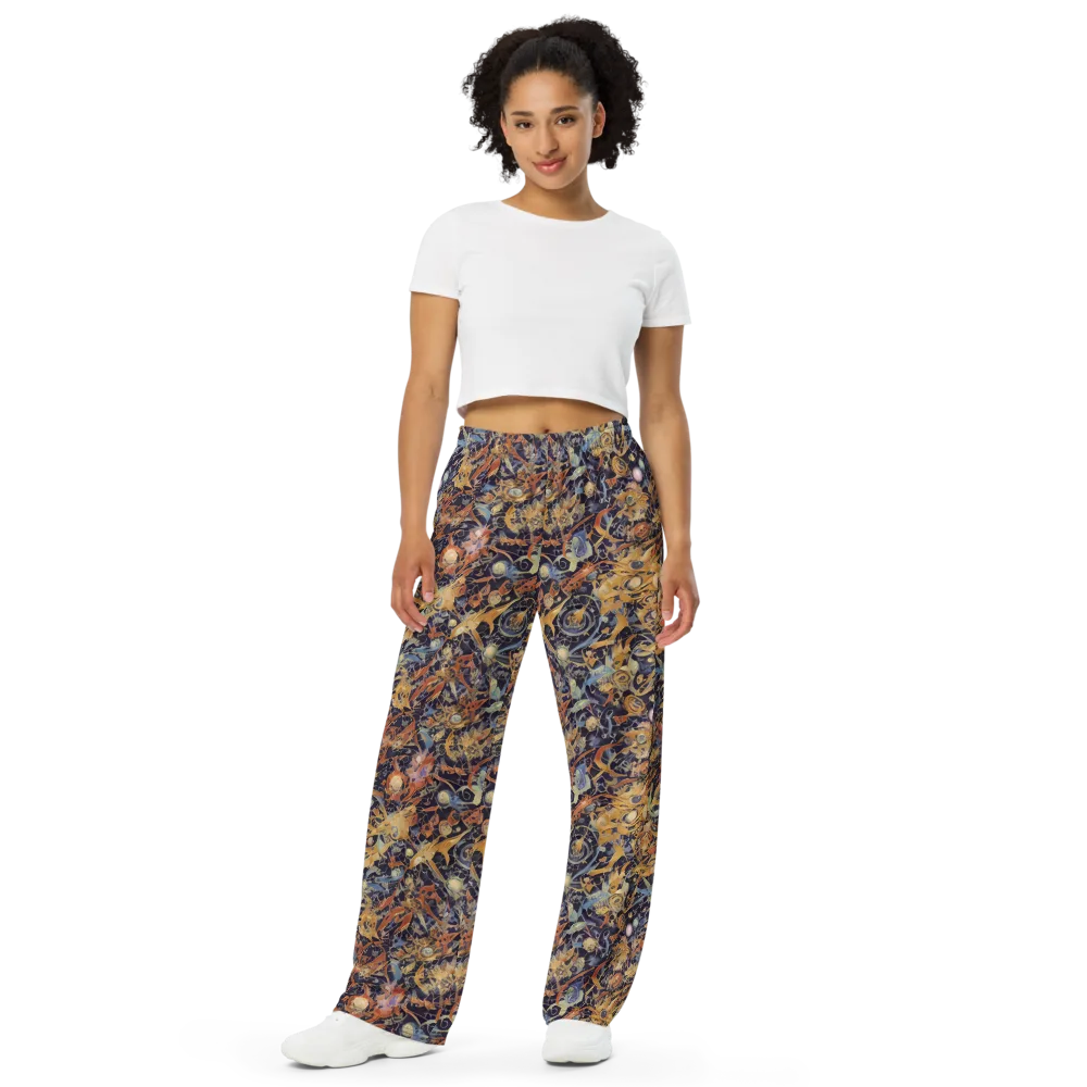 Quantum Symmetry on Wide-Leg Pants — Front