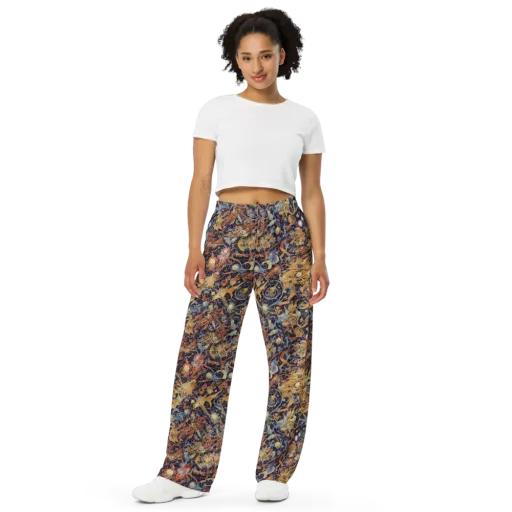 Quantum Symmetry on a Wide-Leg Pants