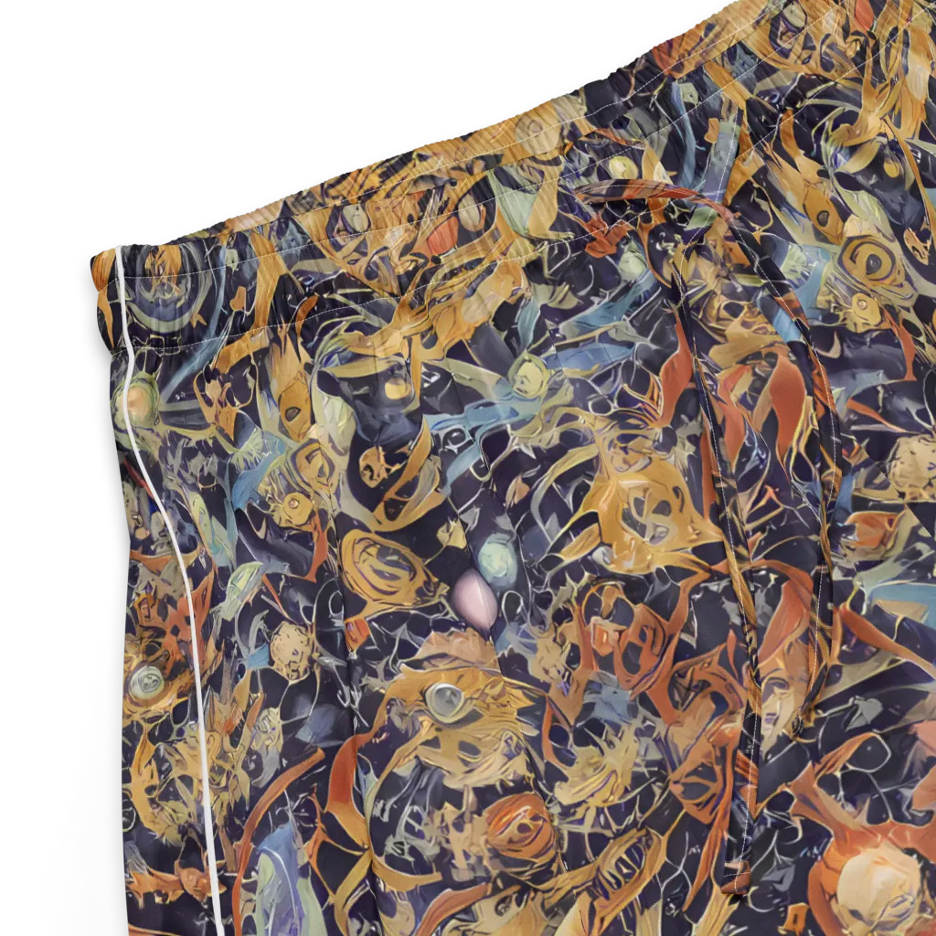 Quantum Symmetry on Women's Pajama Shorts — Product details