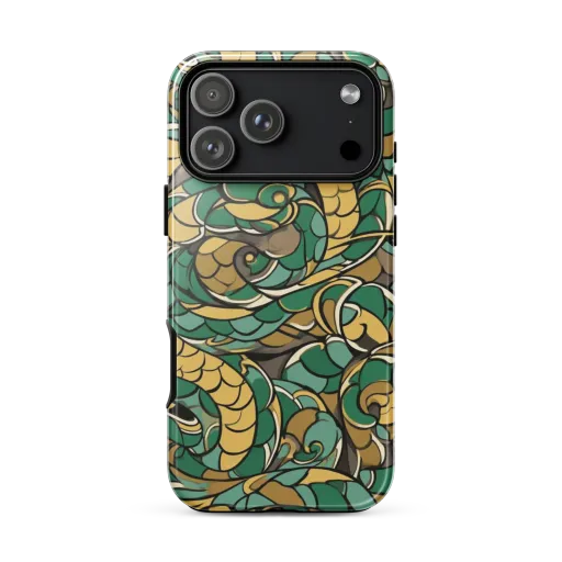 Verdant Dragonwork on Tough Case for iPhone®