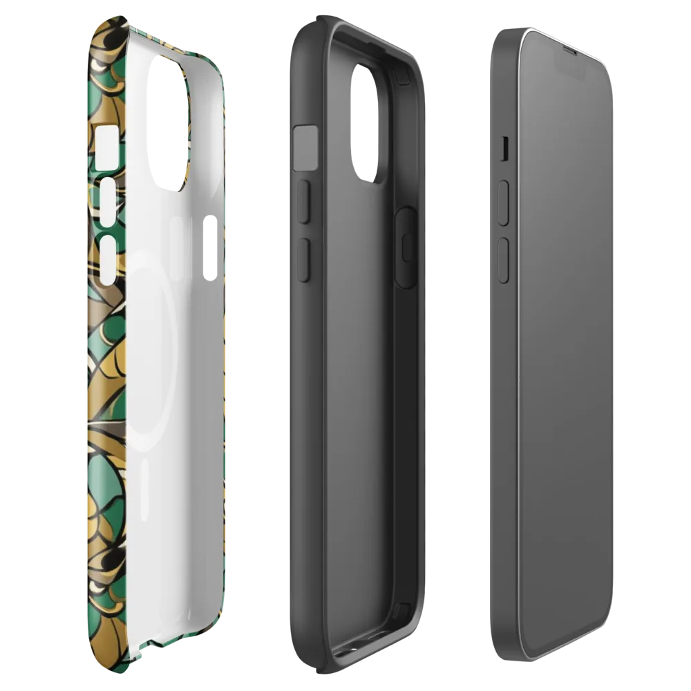 Verdant Dragonwork on MagSafe Tough Case for iPhone® — Front
