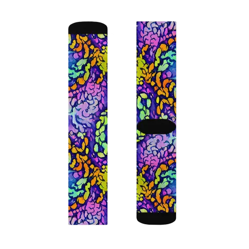 Surreal Waveforms on a Socks