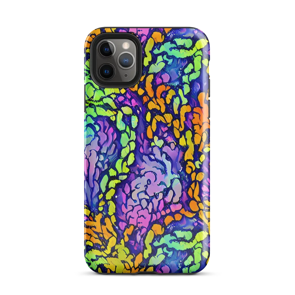 Surreal Waveforms on Tough Case for iPhone® — Front