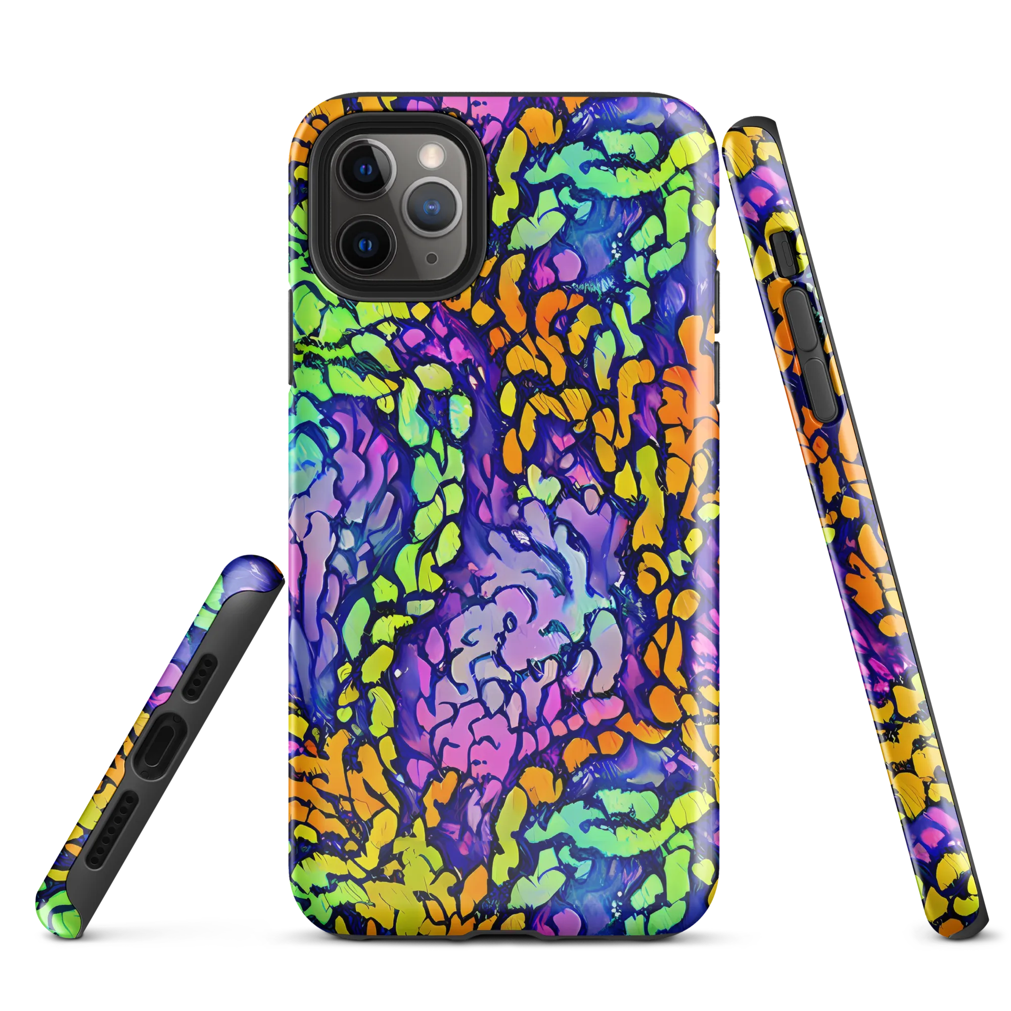 Surreal Waveforms on Tough Case for iPhone® — Front