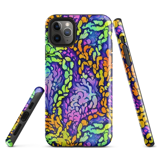 Surreal Waveforms on a Tough Case for iPhone®