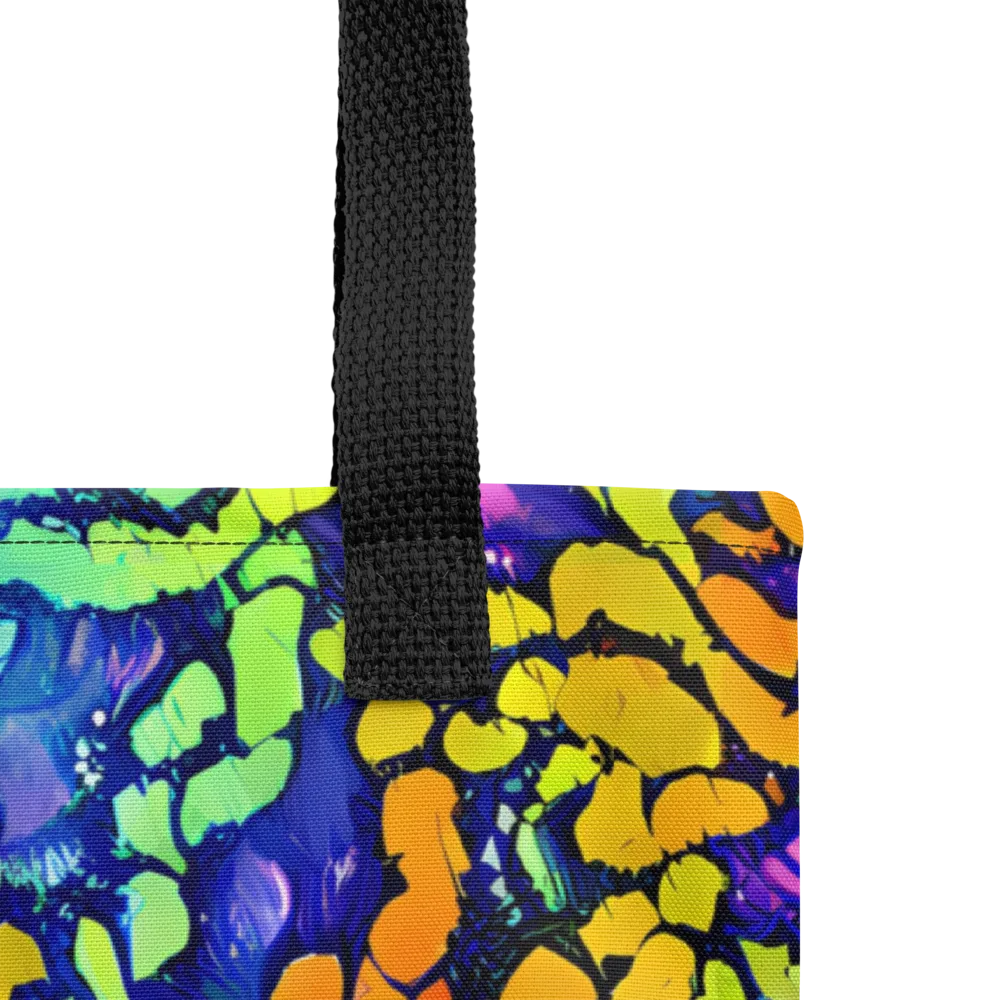 Surreal Waveforms on Tote Bag — Product details