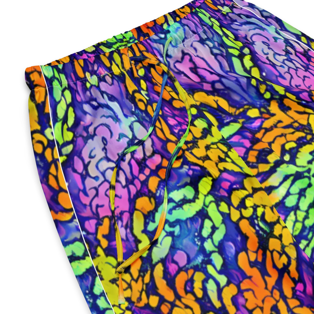 Surreal Waveforms on Women's Pajama Pants — Product details