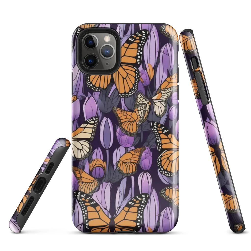 Monarch Nocturne on Tough Case for iPhone® — Front