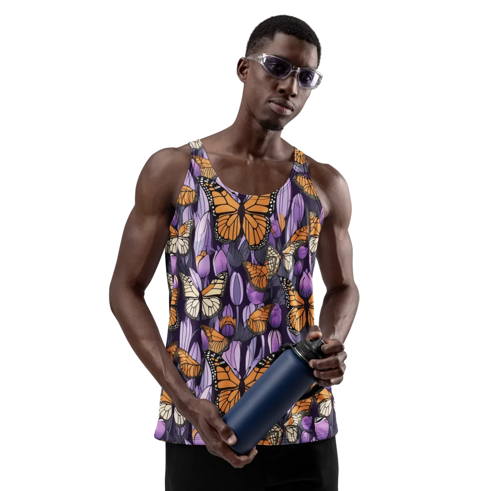 Monarch Nocturne on Men's Tank Top — Front