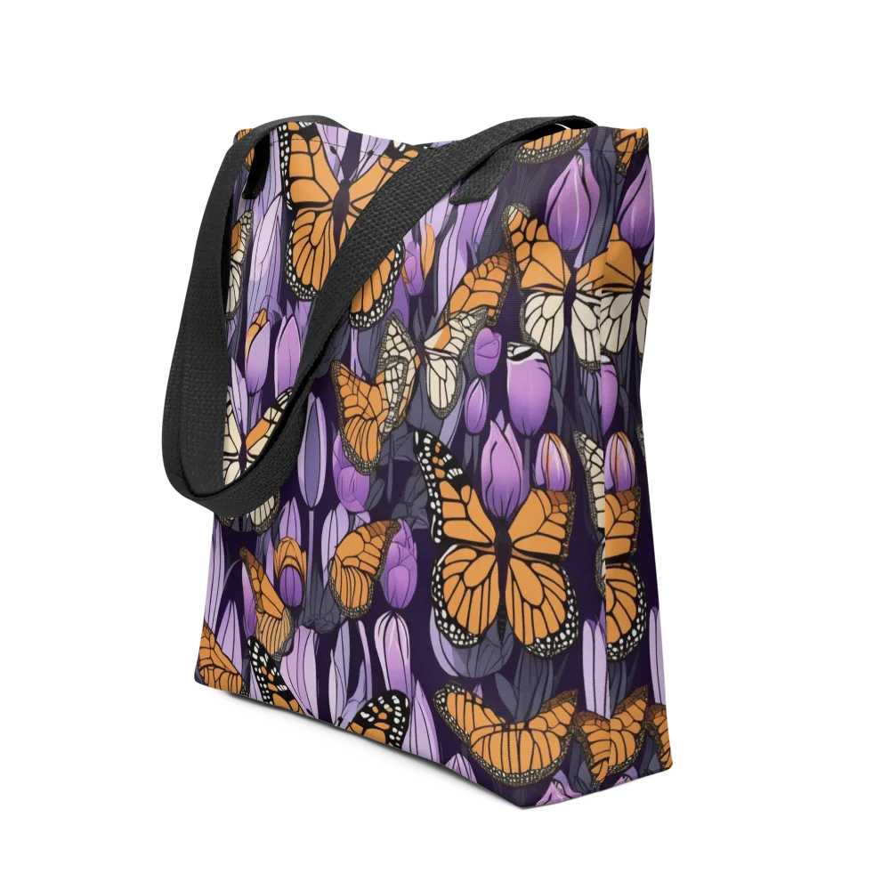 Monarch Nocturne on Tote Bag — Front