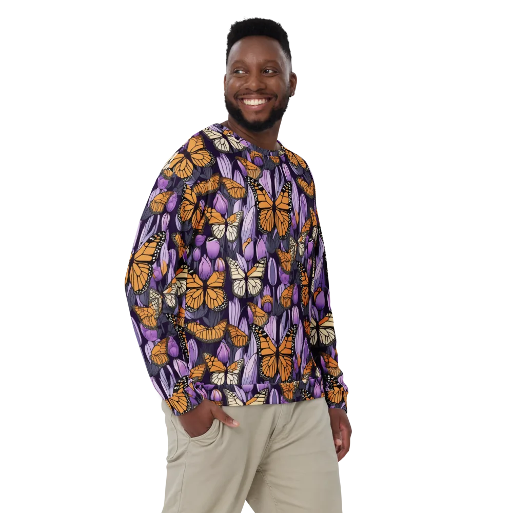 Monarch Nocturne on Sweatshirt — Front