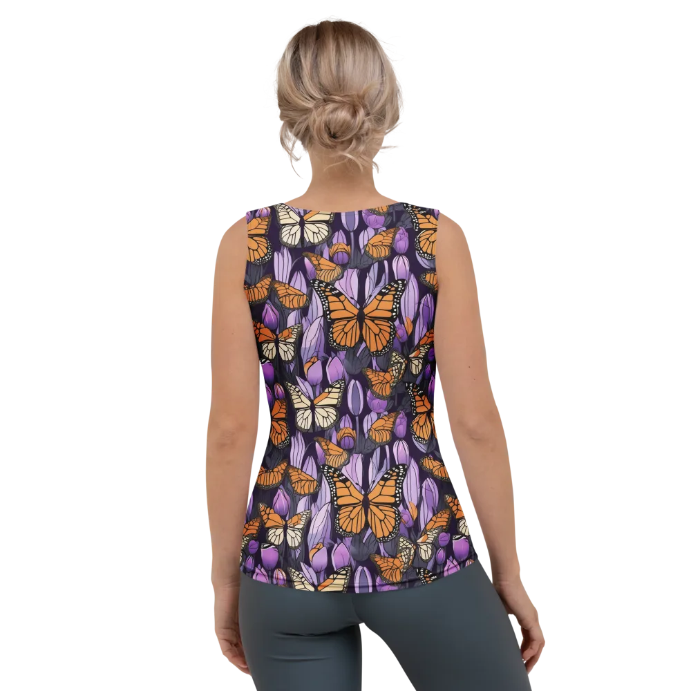 Monarch Nocturne on Women's Tank Top — Back