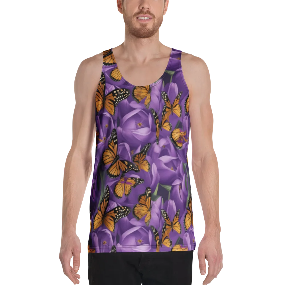 Monarch Violet on Men's Tank Top — Front