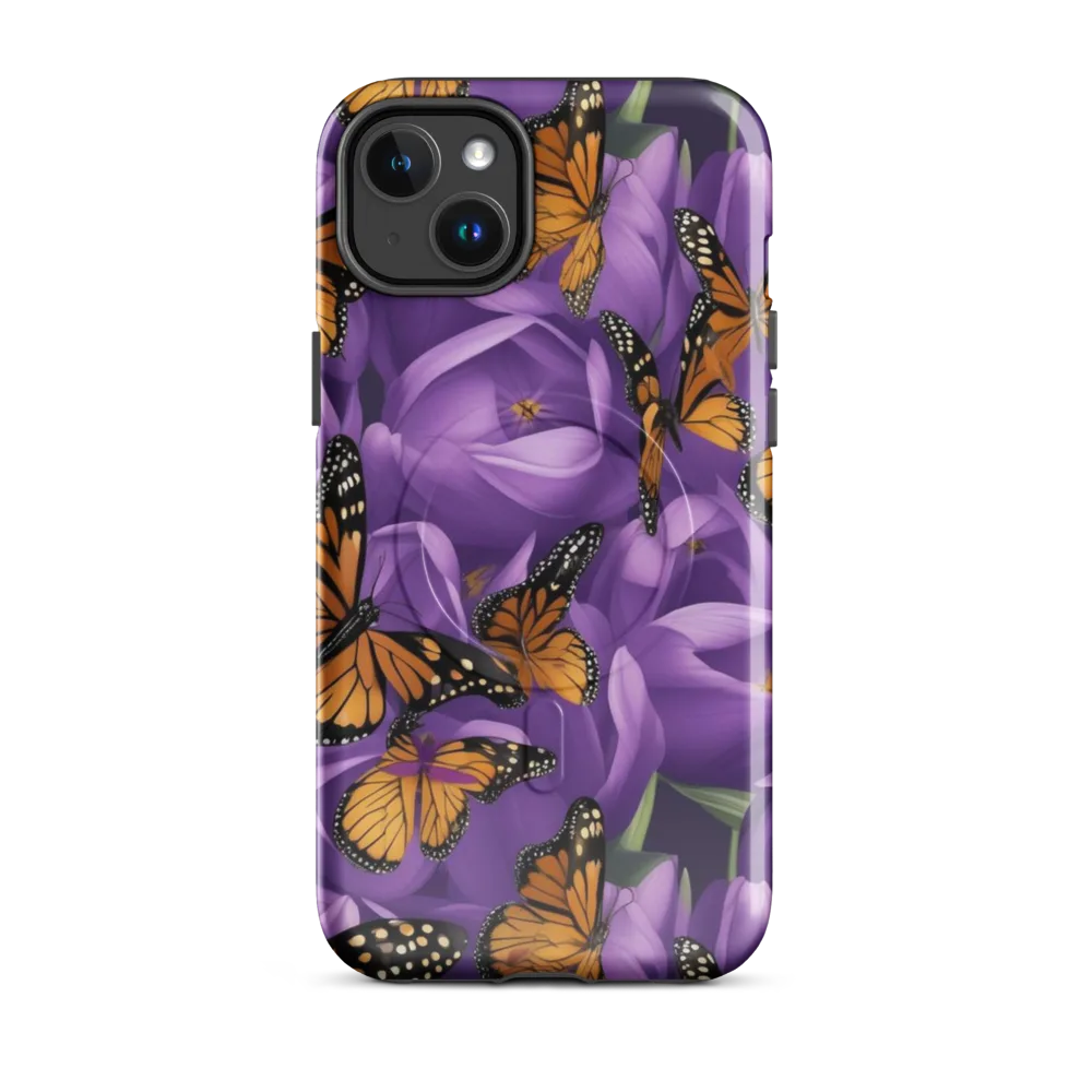 Monarch Violet on MagSafe Tough Case for iPhone® — Front