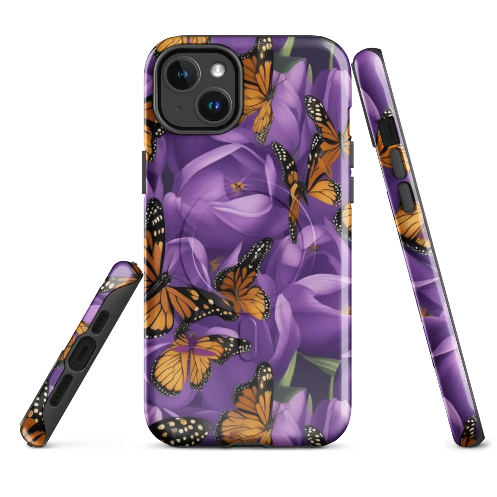 Monarch Violet on MagSafe Tough Case for iPhone® — Front
