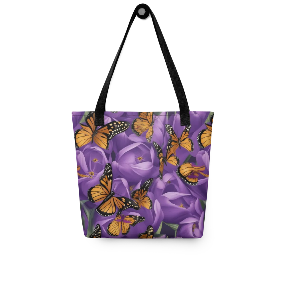 Monarch Violet on Tote Bag — Front