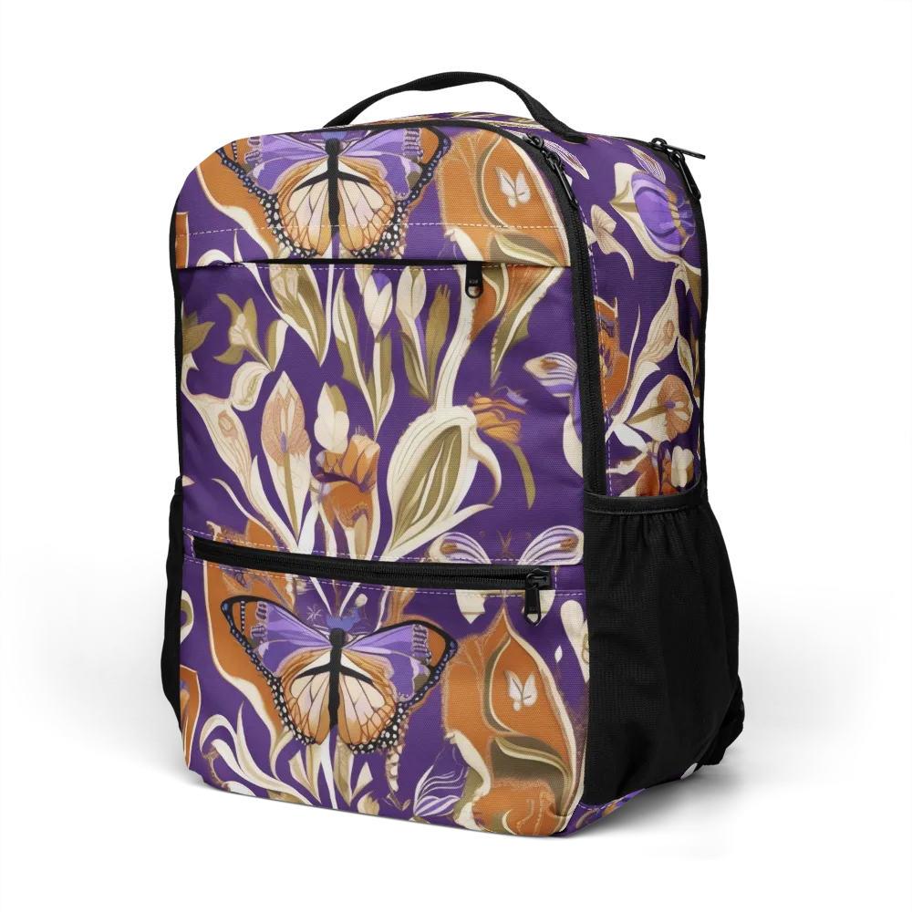Amethyst Conservatory on Utility Backpack — Left Front