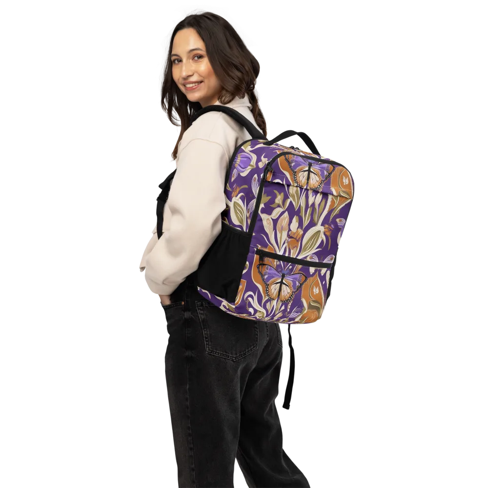 Amethyst Conservatory on Utility Backpack — Back