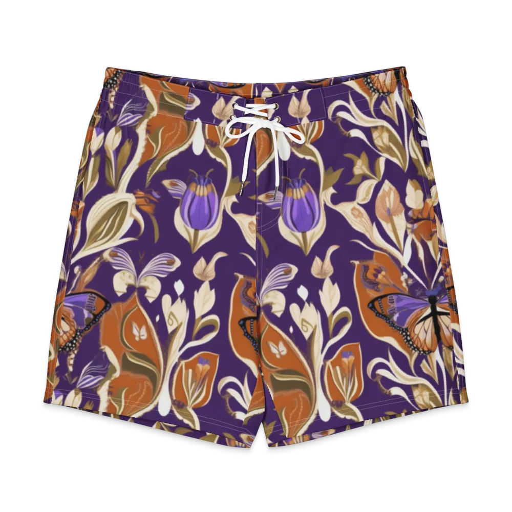 Amethyst Conservatory on Men's Board Shorts — Front