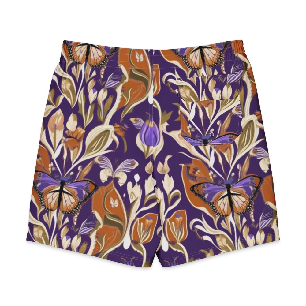 Amethyst Conservatory on Men's Board Shorts — Back
