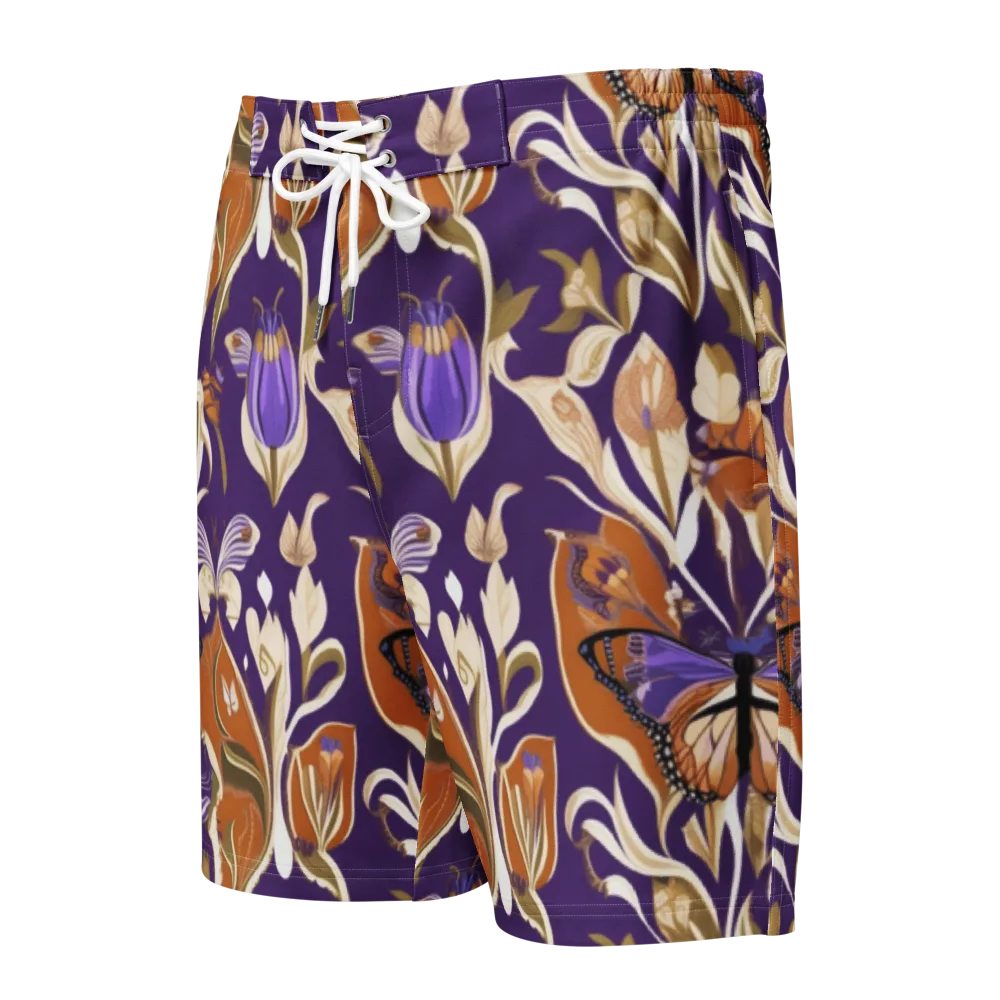Amethyst Conservatory on Men's Board Shorts — Front
