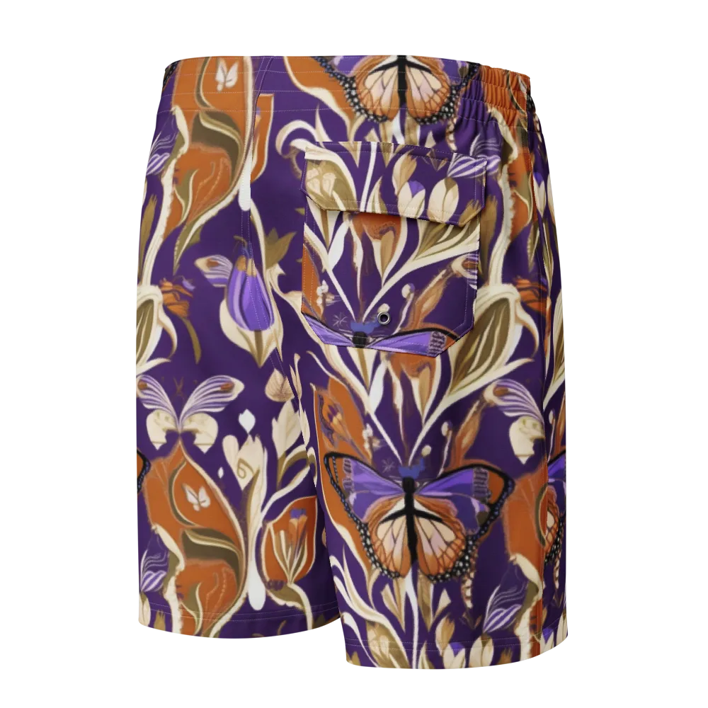 Amethyst Conservatory on Men's Board Shorts — Back