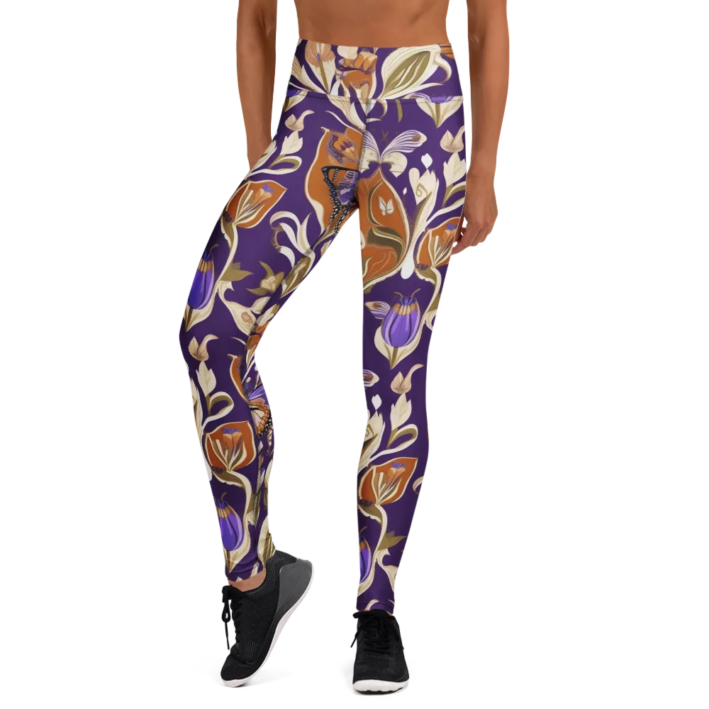 Amethyst Conservatory on Yoga Leggings — Front