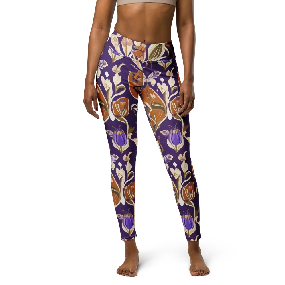 Amethyst Conservatory on Yoga Leggings — Front