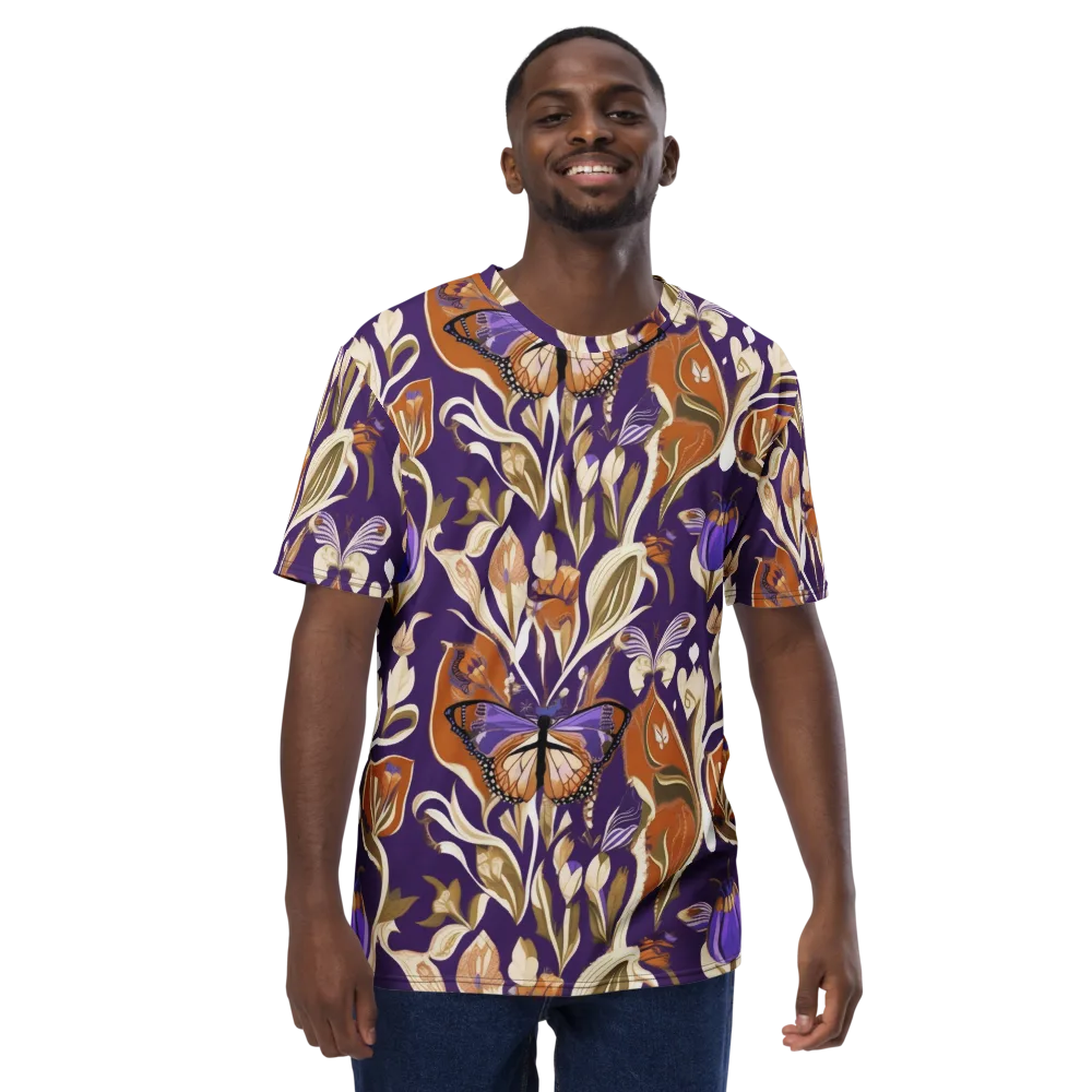 Amethyst Conservatory on Men's Crew Neck T-Shirt — Front