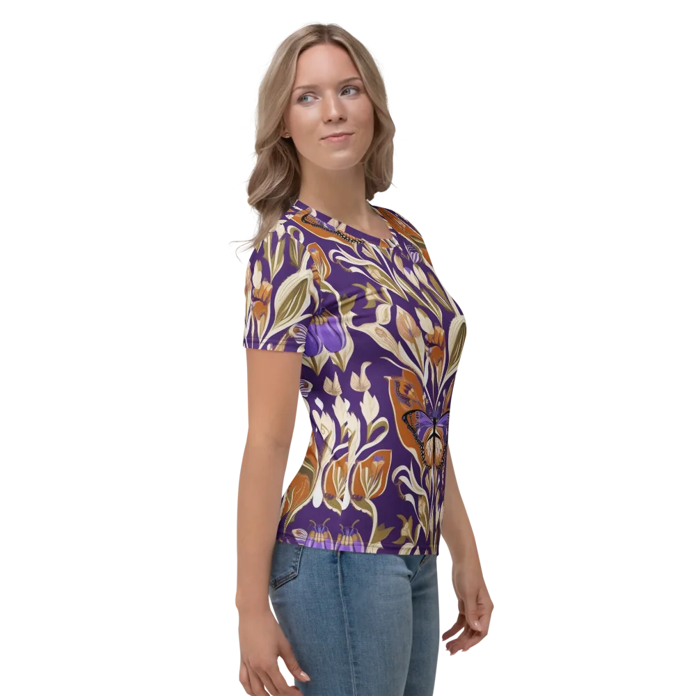 Amethyst Conservatory on Women's Crew Neck T-Shirt — Right