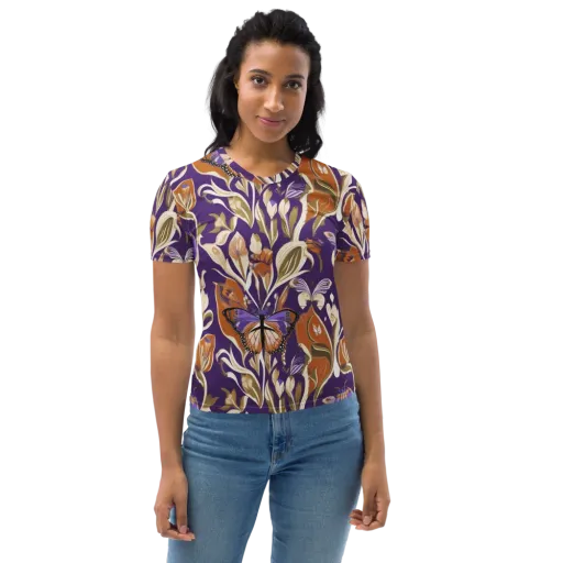 Amethyst Conservatory on a Women's Crew Neck T-Shirt