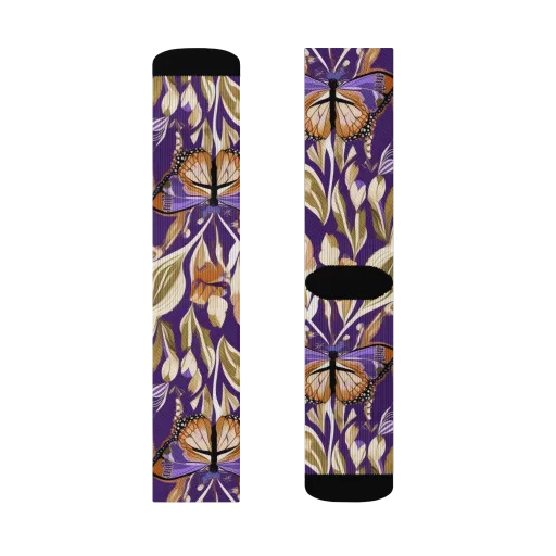 Amethyst Conservatory on a Socks