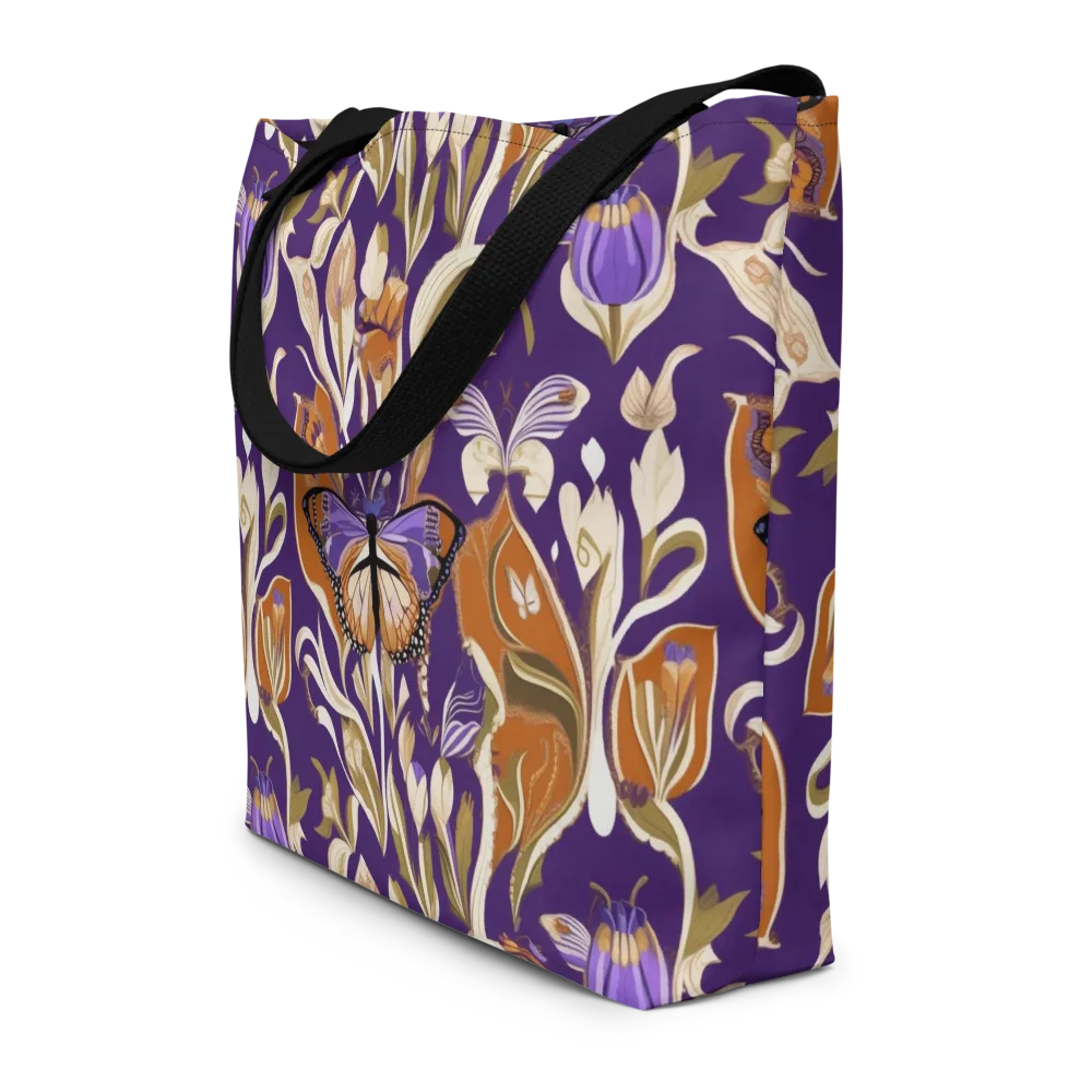 Amethyst Conservatory on Large Tote Bag W/ Pocket — Front