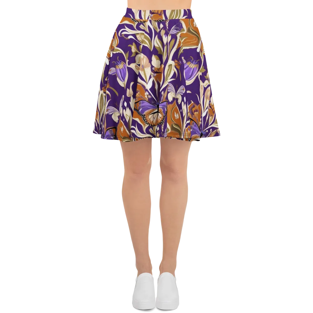 Amethyst Conservatory on Skater Skirt — Front