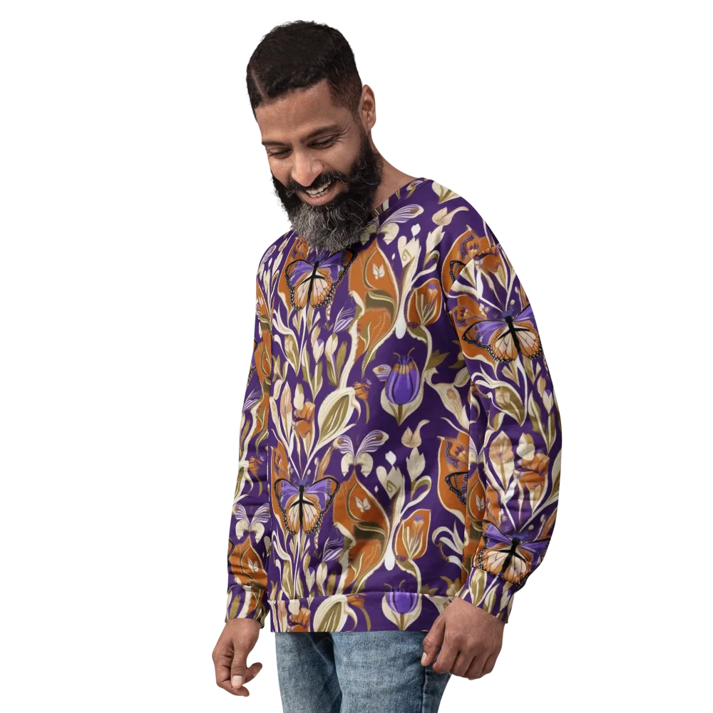 Amethyst Conservatory on Sweatshirt — Left Front