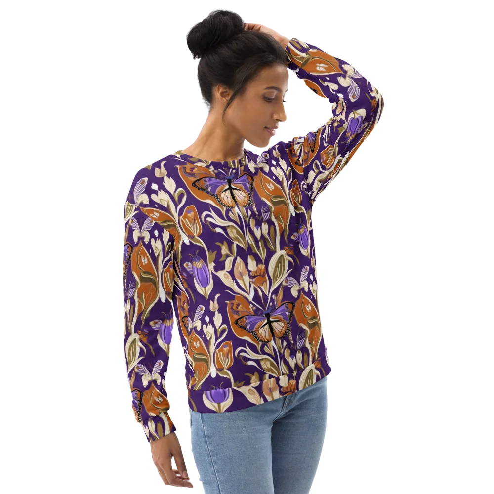 Amethyst Conservatory on Sweatshirt — Right Front