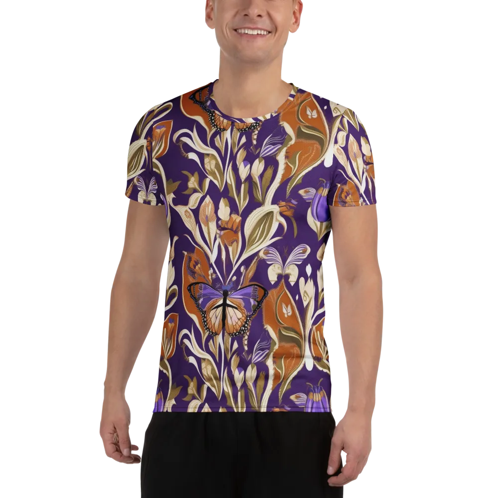 Amethyst Conservatory on Men's Athletic T-Shirt — Front