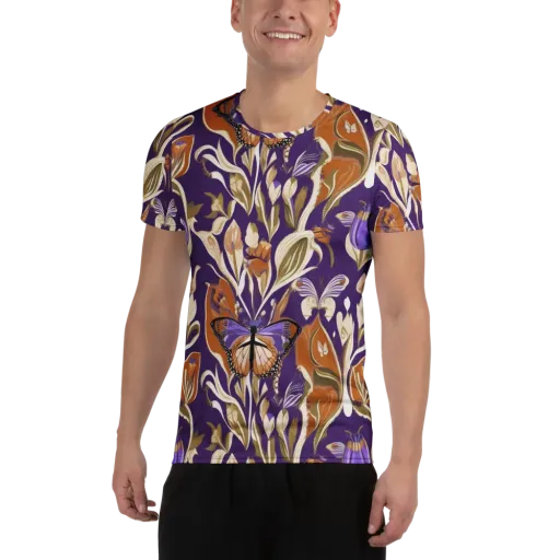 Amethyst Conservatory on a Men's Athletic T-Shirt