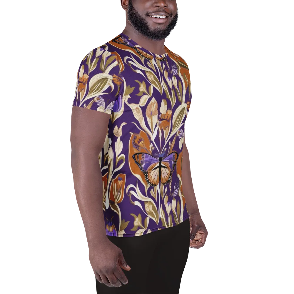Amethyst Conservatory on Men's Athletic T-Shirt — Right