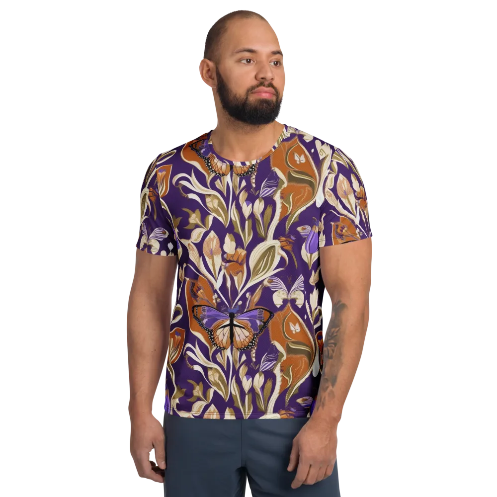 Amethyst Conservatory on Men's Athletic T-Shirt — Front