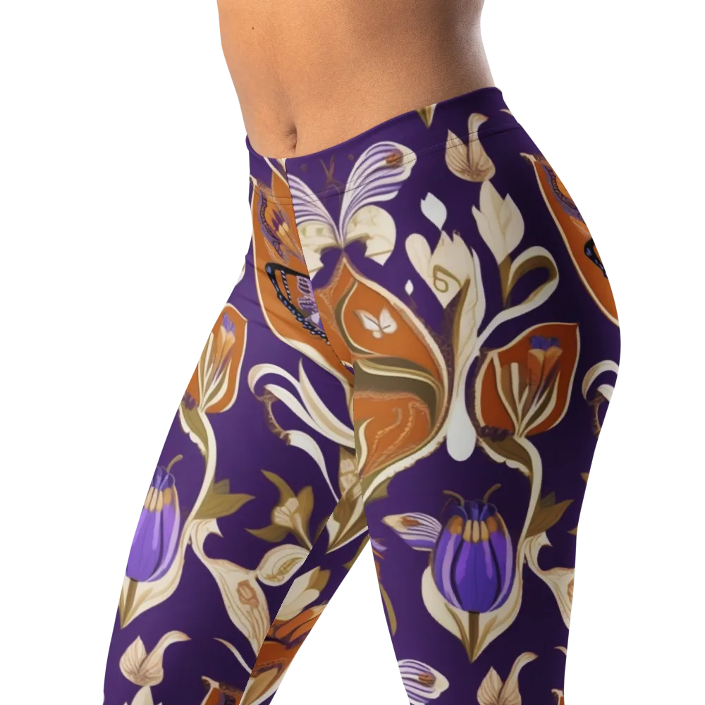 Amethyst Conservatory on Leggings — Left Front