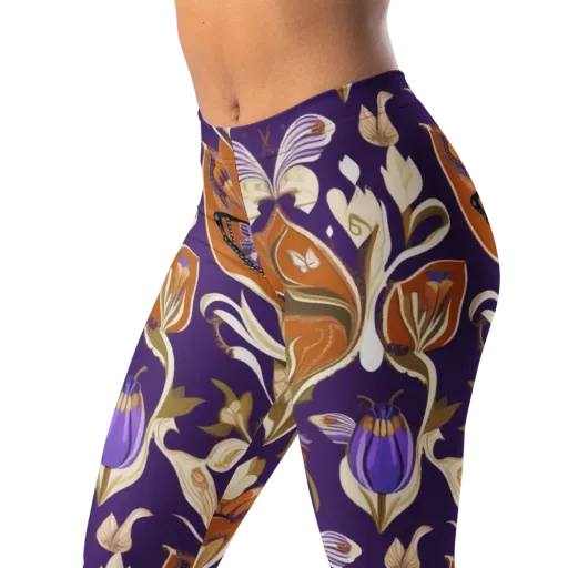 Amethyst Conservatory on a Leggings