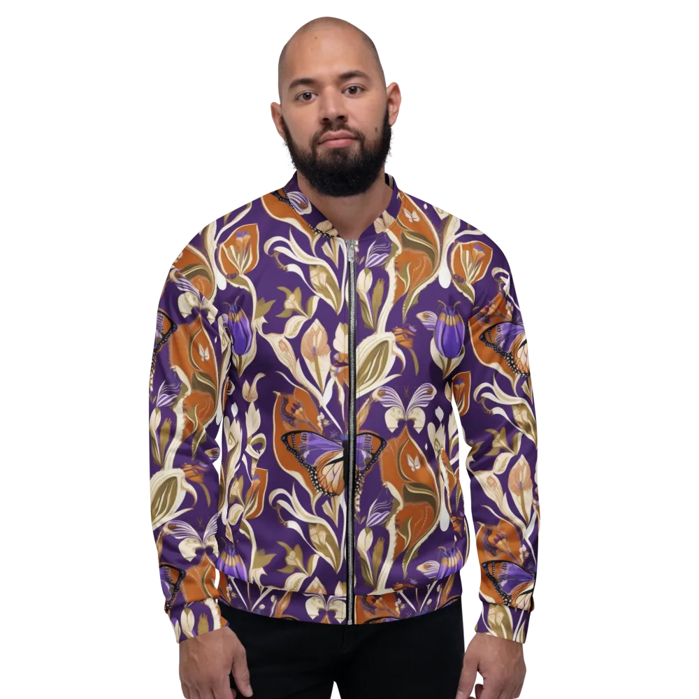 Amethyst Conservatory on Bomber Jacket — Front