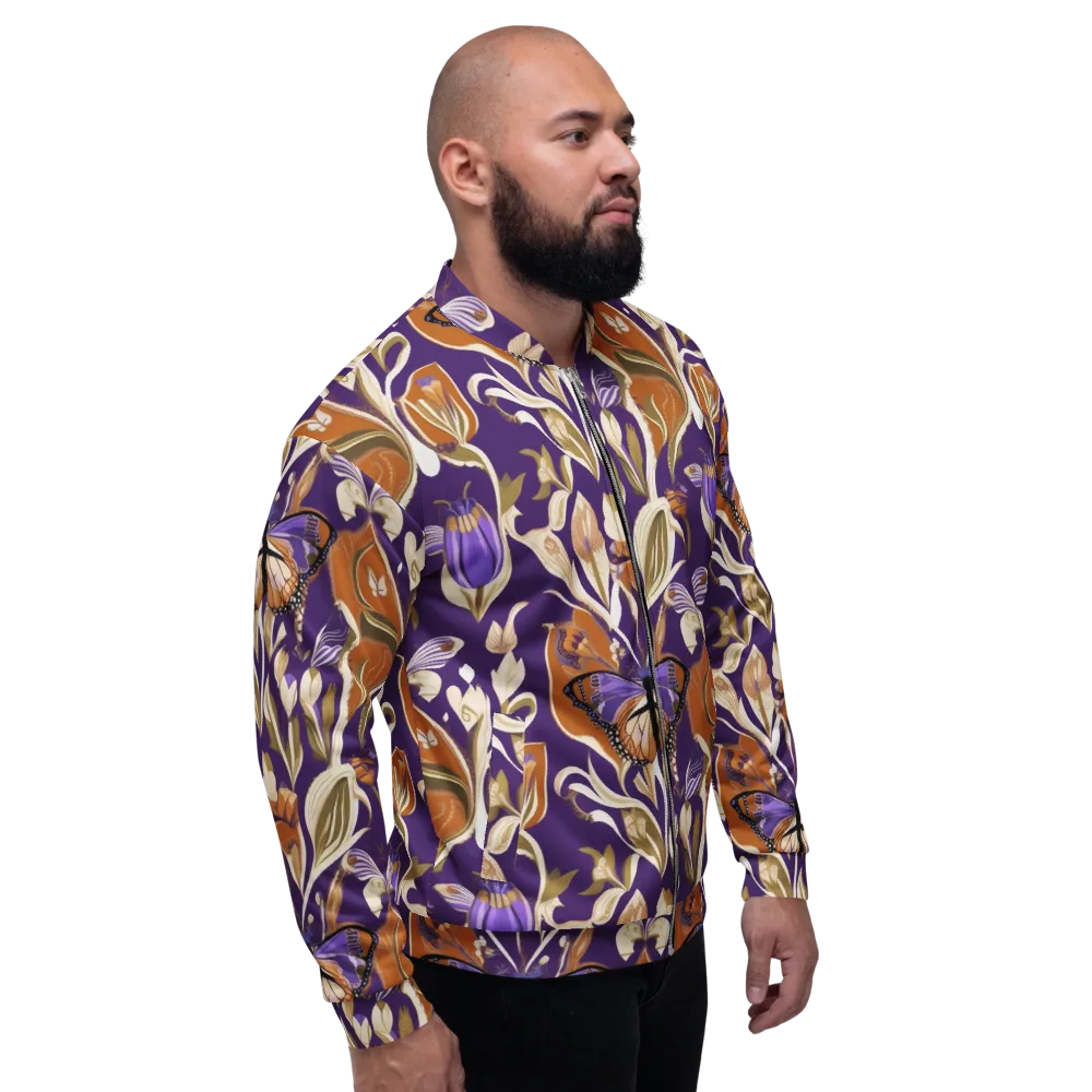 Amethyst Conservatory on Bomber Jacket — Right